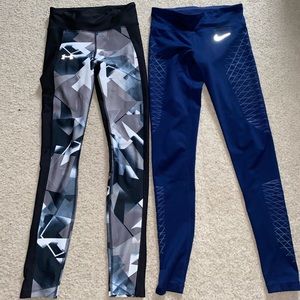 Nike and Under Armour Leggings
